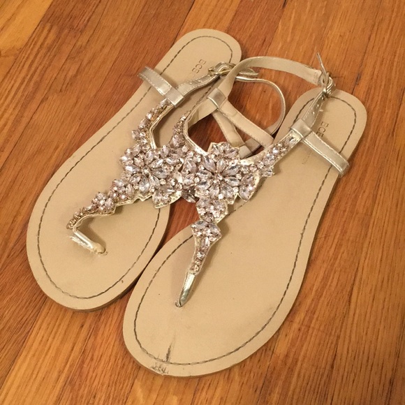 bcbgeneration jeweled sandals